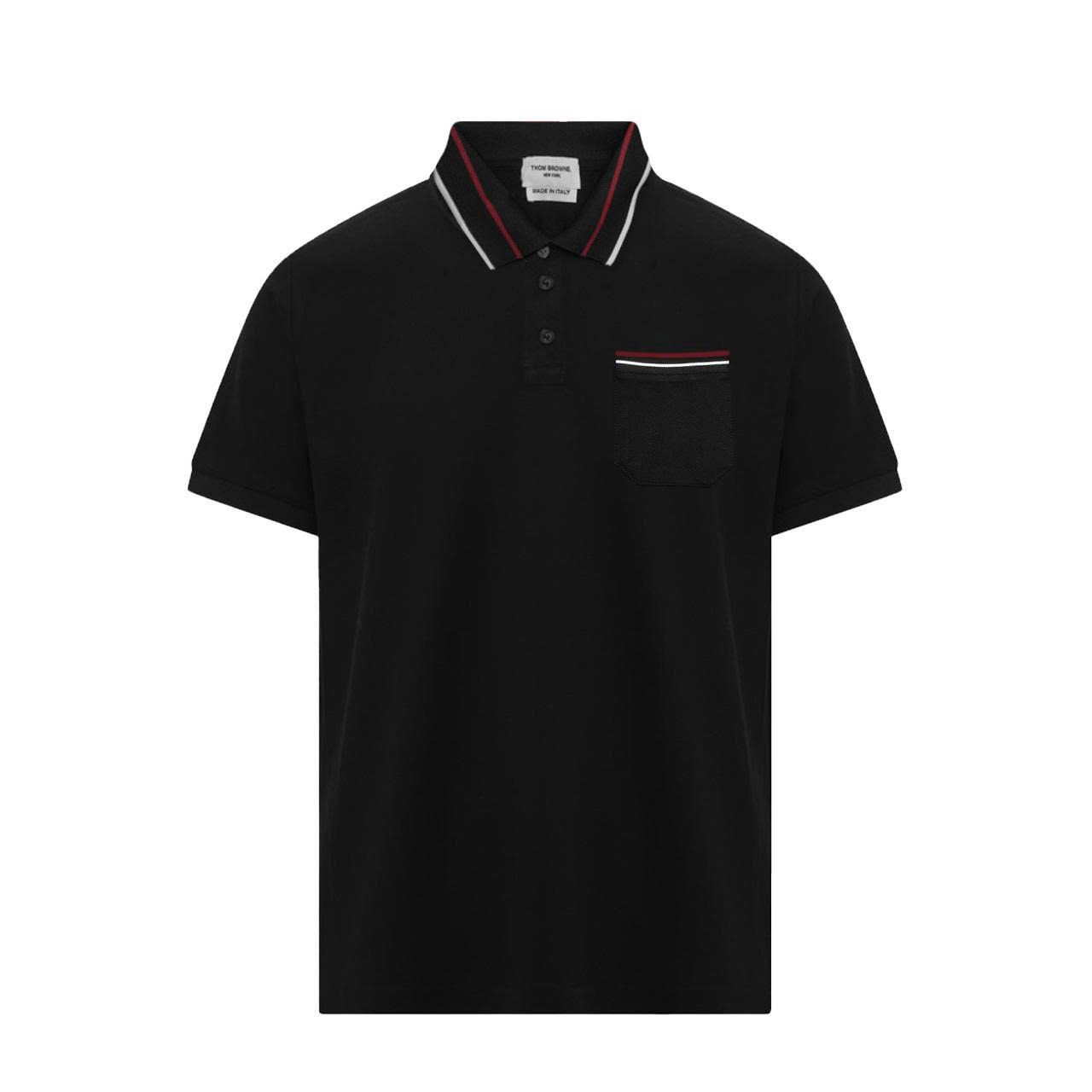 Polo Thombrowne Viền Cổ Túi