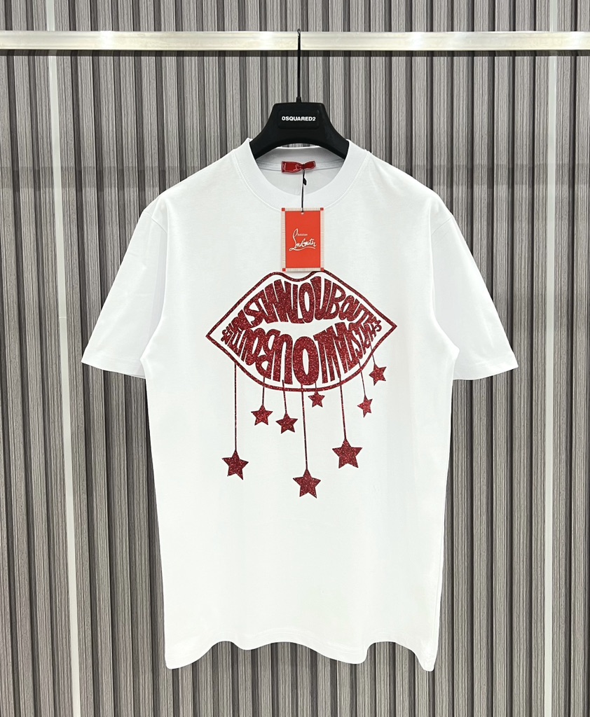 Áo thun Louboutin Môi V3