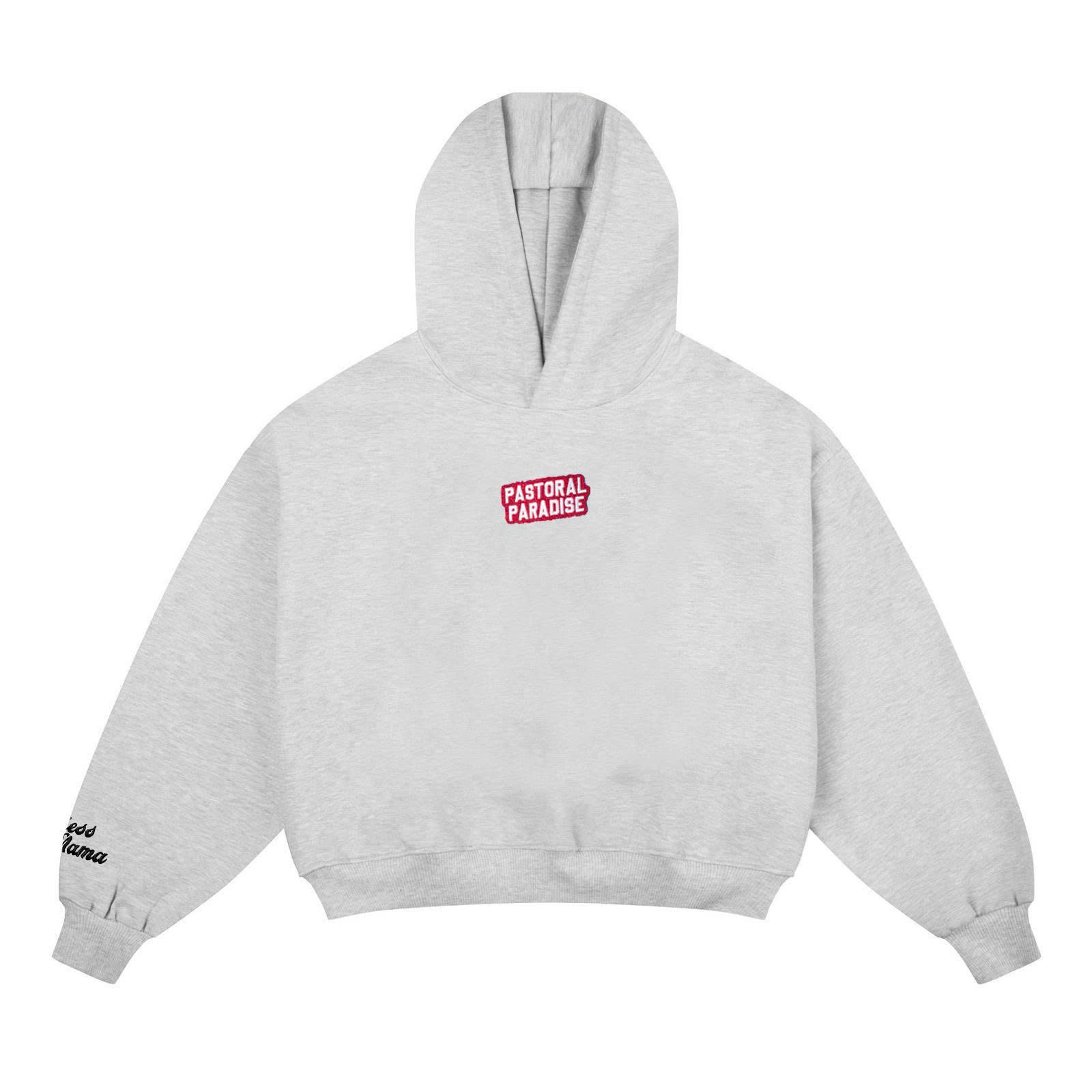 Hoodie Stressmama Boxy Bling Heart