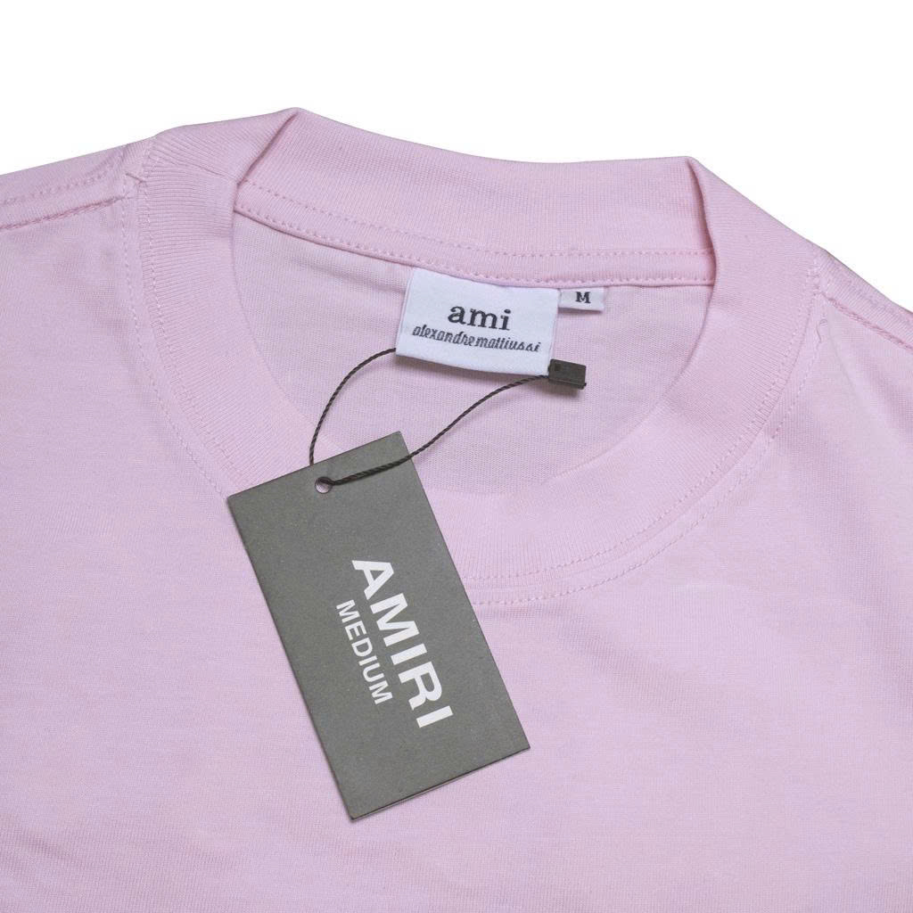 Áo Thun AMI PARIS Thêu Xù