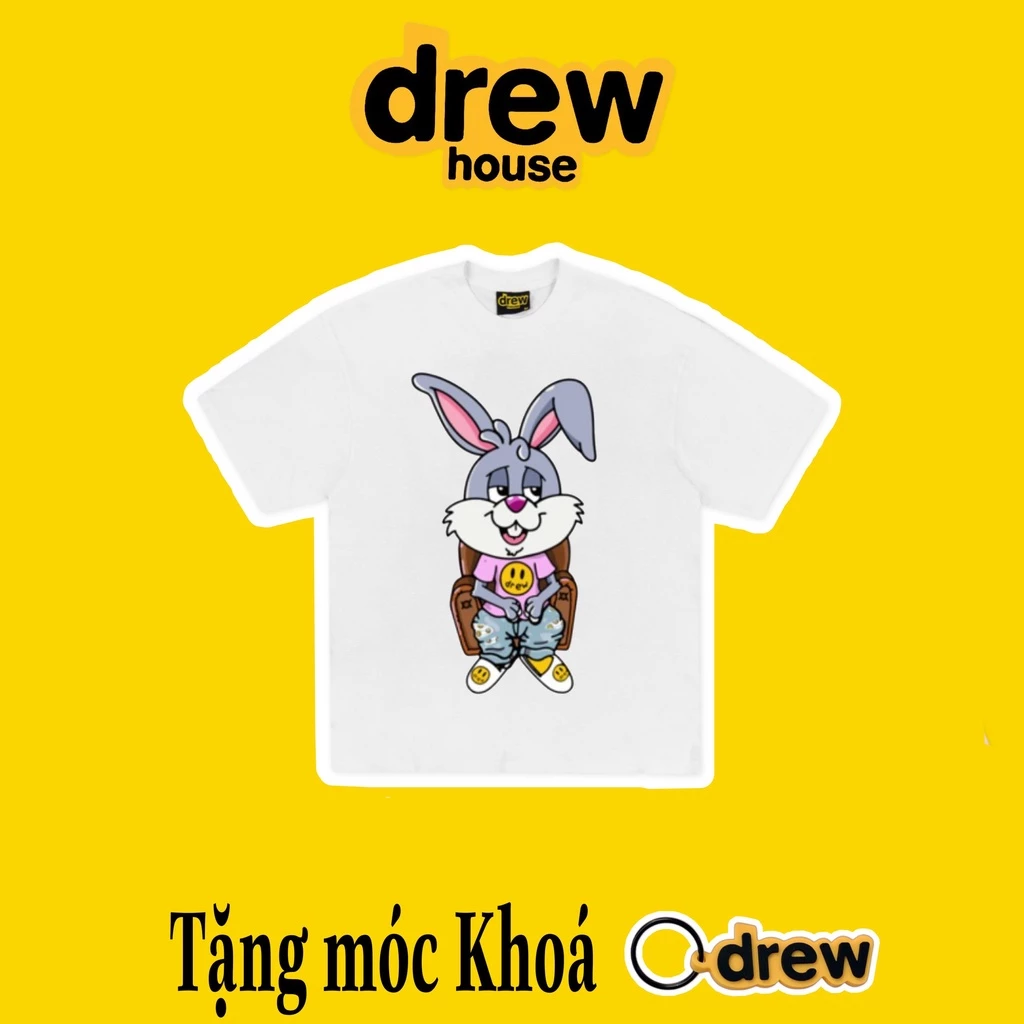 Áo thun tay lỡ Drew full mẫu