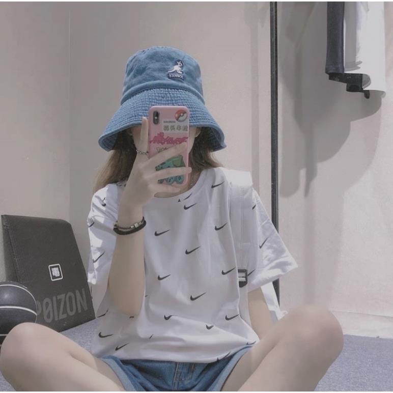 Áo Thun Thêu Nike Logo Swooh