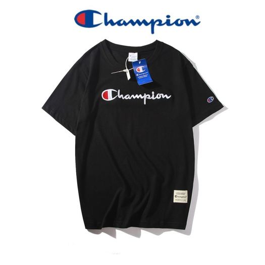 Áo thun Champion Thêu Màu Xanh Biển