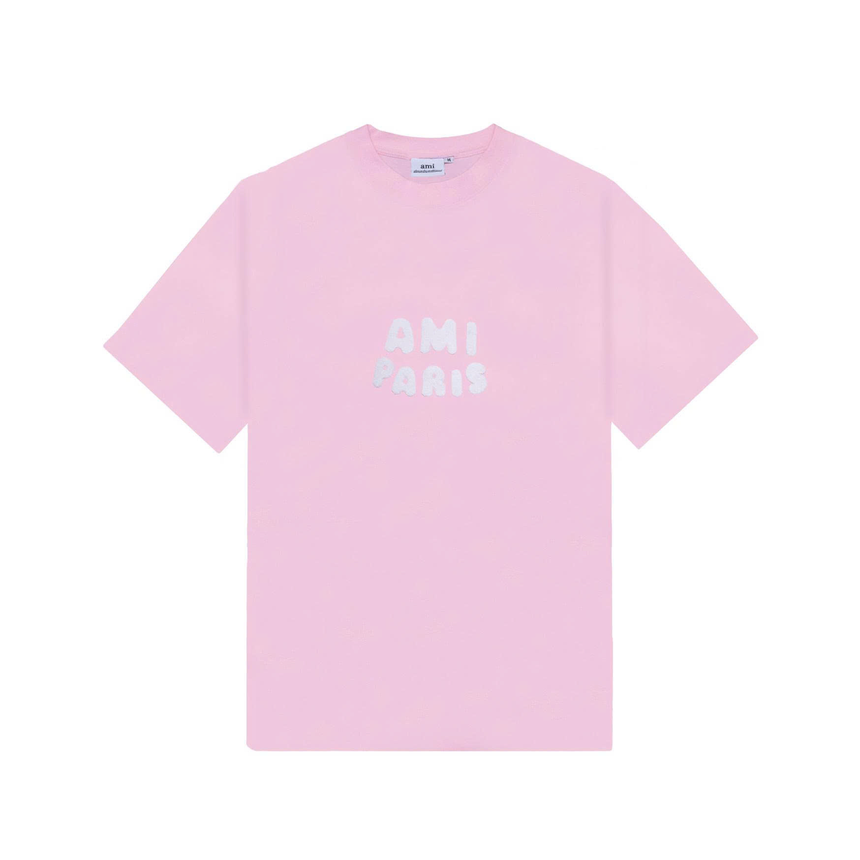 Áo Thun AMI PARIS Thêu Xù