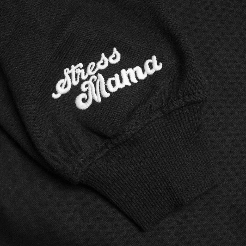 Hoodie Stressmama Boxy Bling Heart