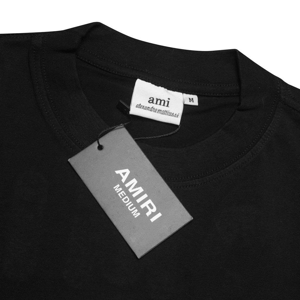 Áo Thun AMI PARIS Thêu Xù