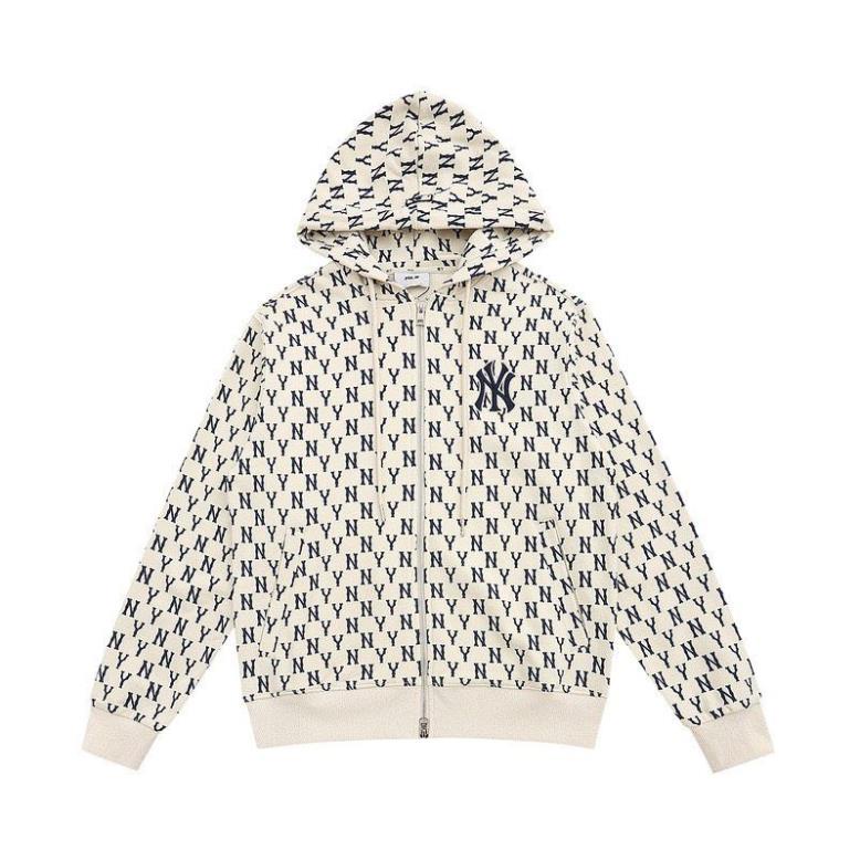 Hoodie Zip MLB Monogram Đen