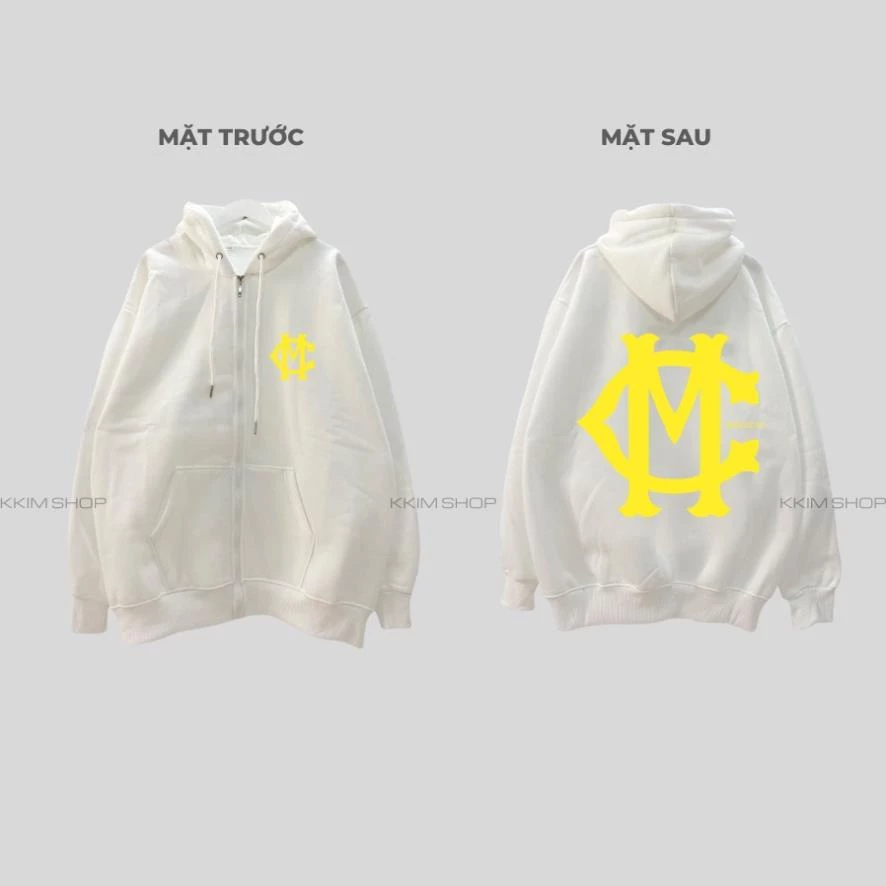 Hoodie zip Mikenco Interlocking
