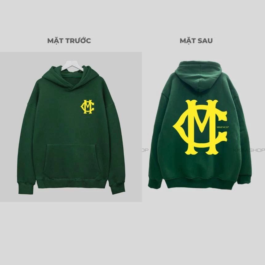 Hoodie zip Mikenco Interlocking