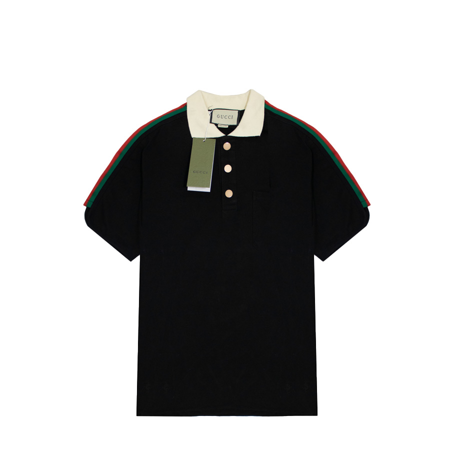 Polo Gucci Phối Viền Vai