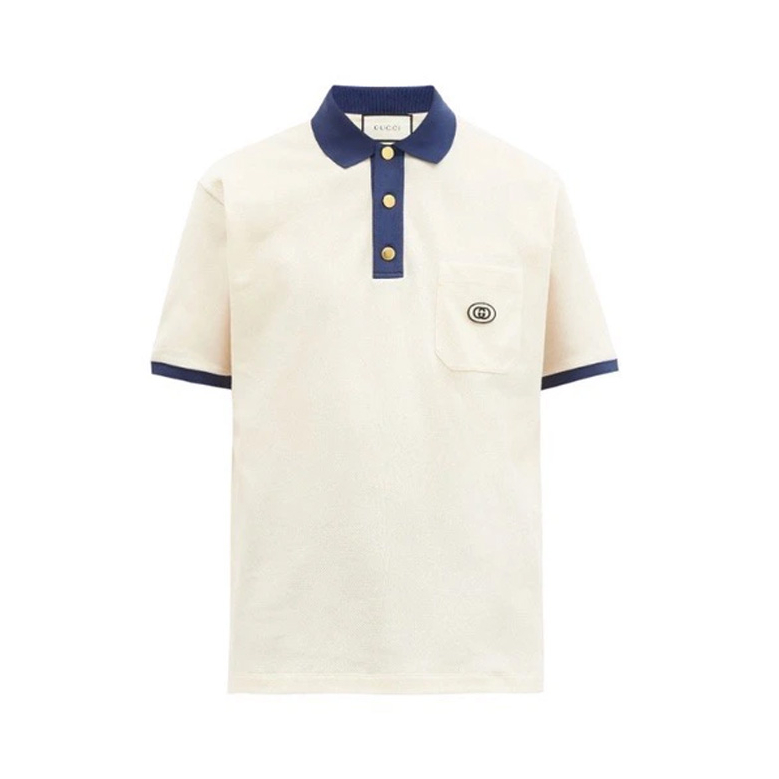 Polo Gucci Blen Pique