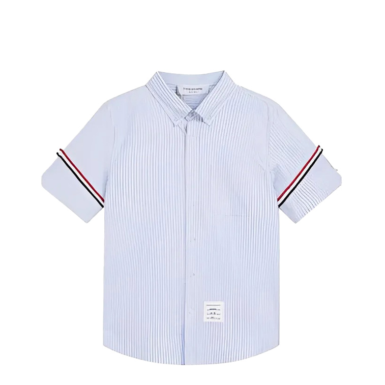 Sơ Mi Thom Brown Xanh Sọc Rằn Ri (new)