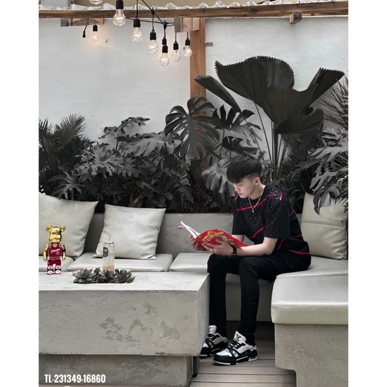 Áo Thun LV Louis Vuiton Phối Màu Monogram V1