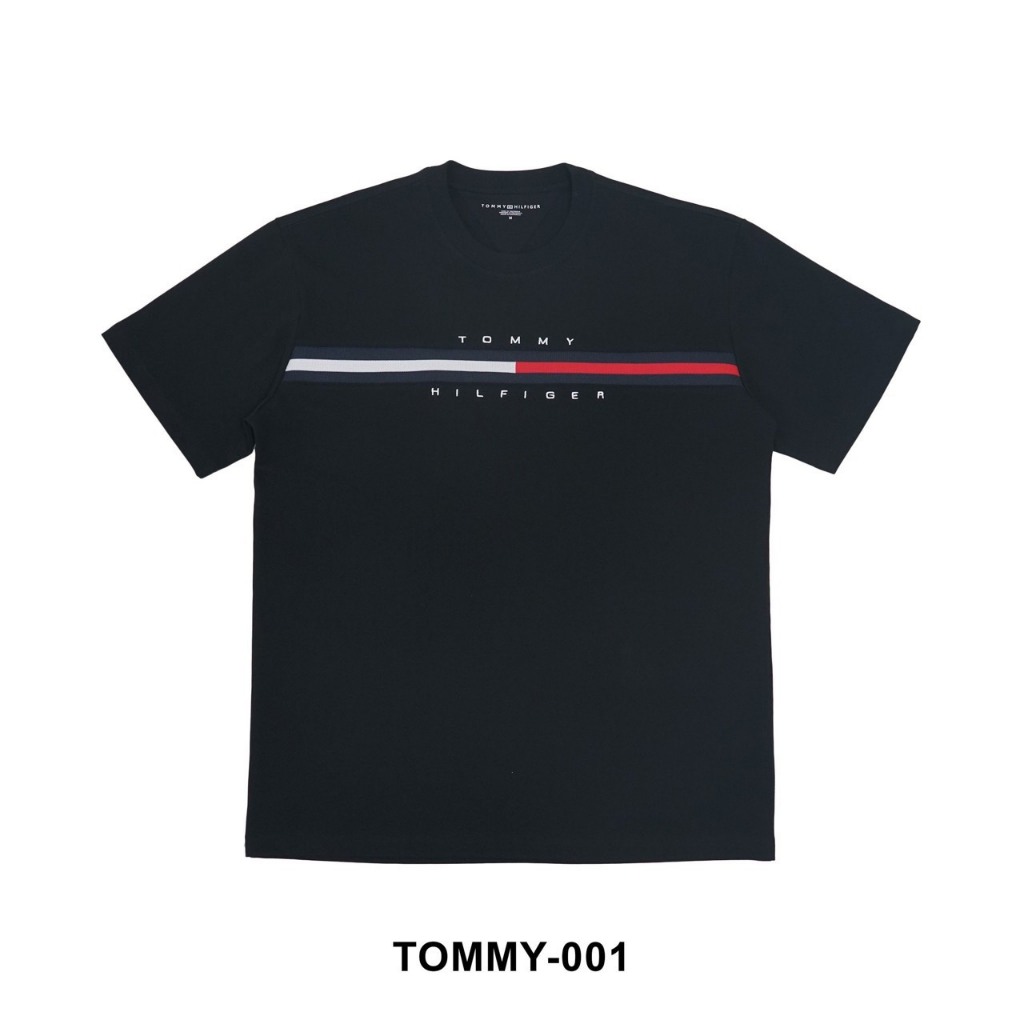 Áo thun Tommy Thêu Bản chữ Kí