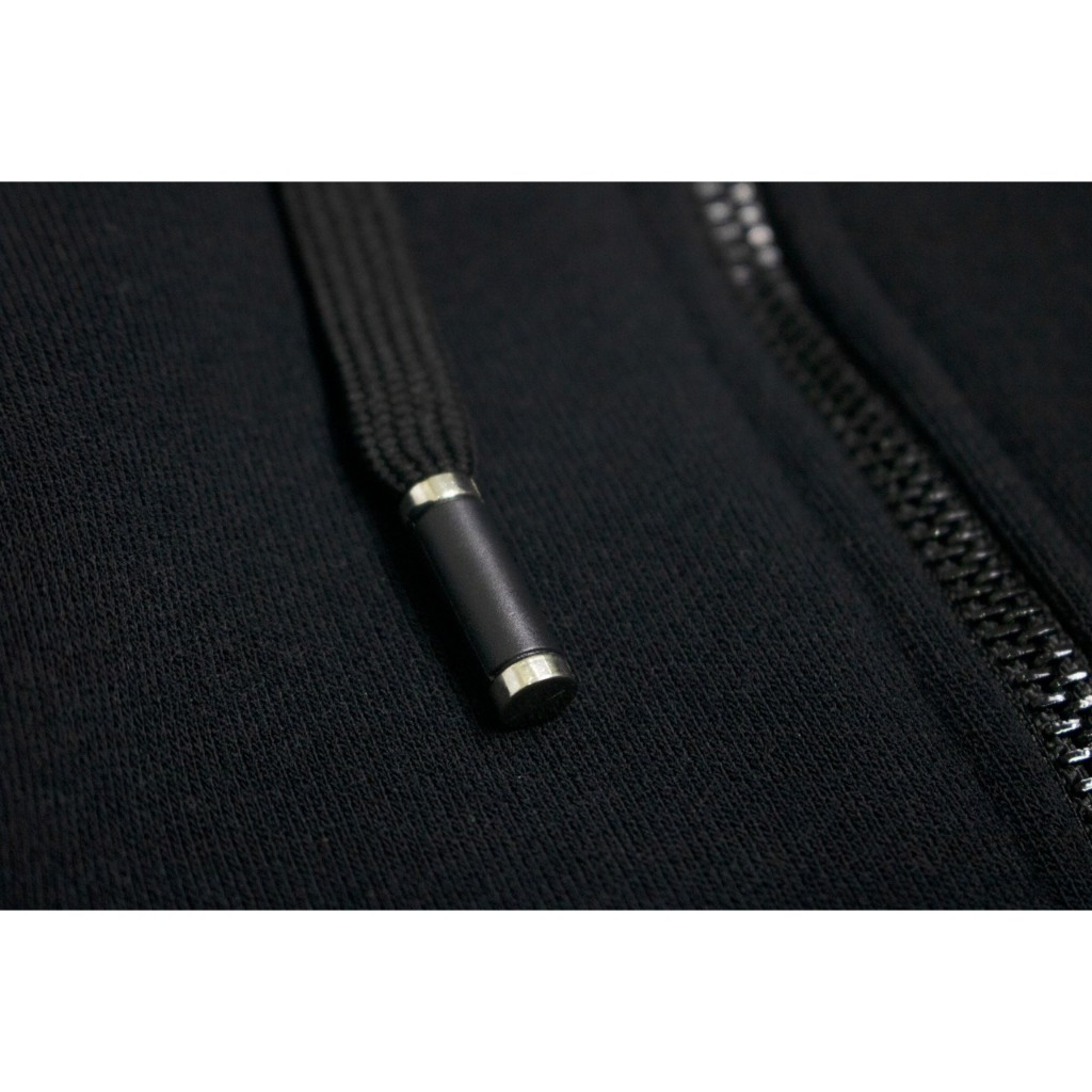 Hoodie Zip khóa kéo Adidas Thời thượng Vải Nỉ Bông