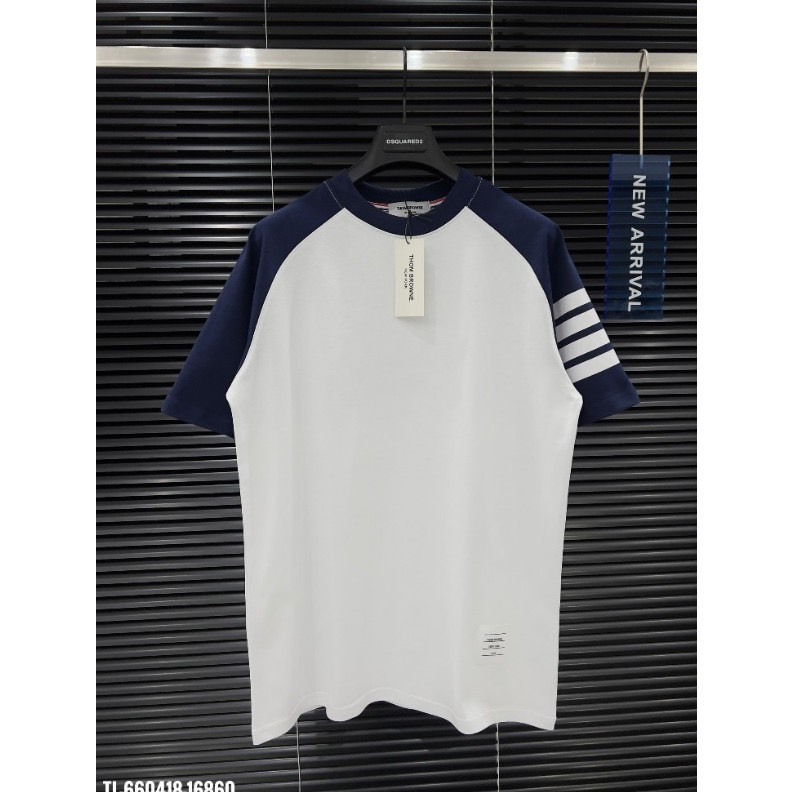 Áo thun Thom Brown Tay Phối 4 Sọc Nhiều Màu