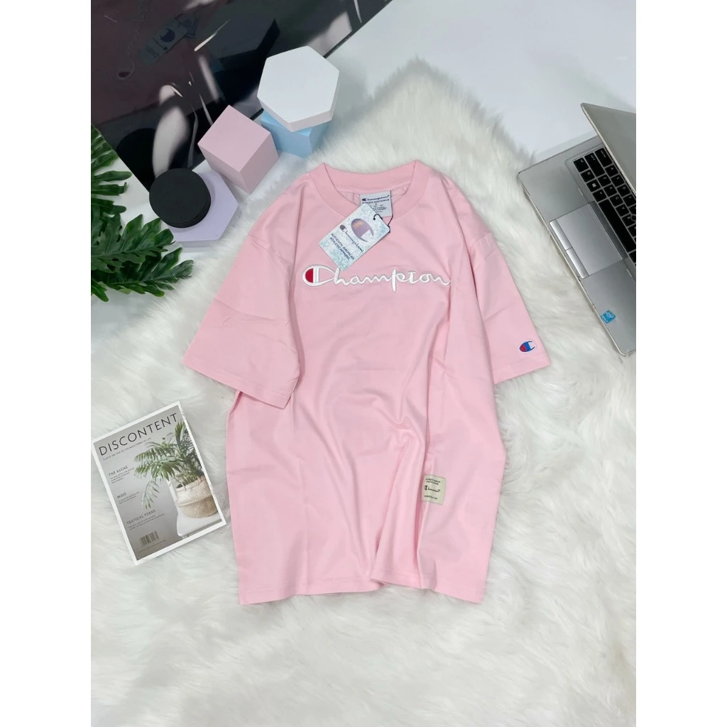 Champion 3 Line Màu Hồng