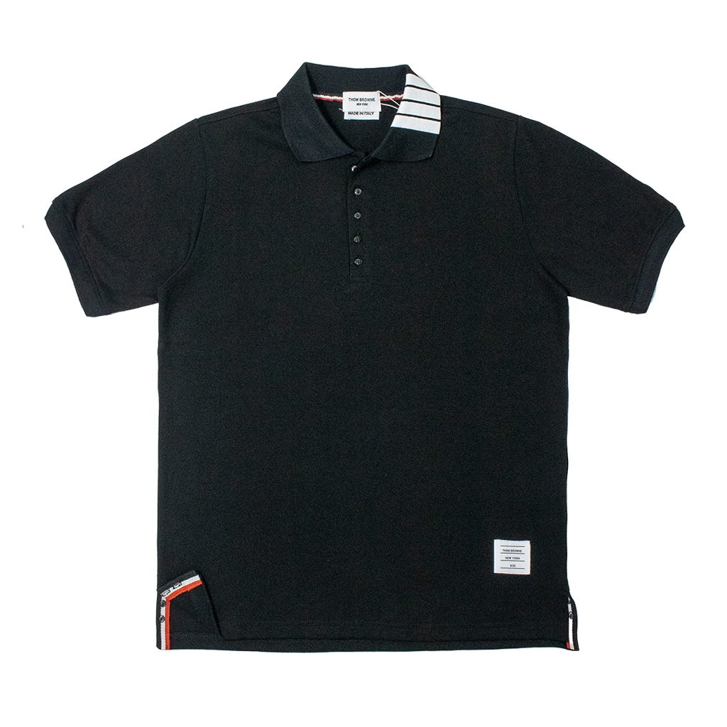 Polo Thom Browne 4-Bars Collar