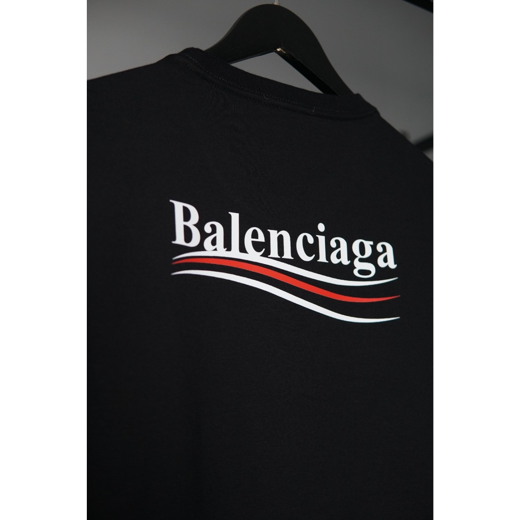 Áo Thun Balenciaga Wave (Màu Đen)