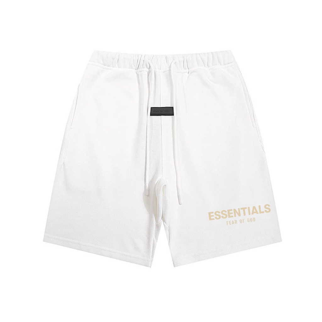 Bộ Quần Áo Ess.entials Chữ Vàng Thời Trang Nam Nữ