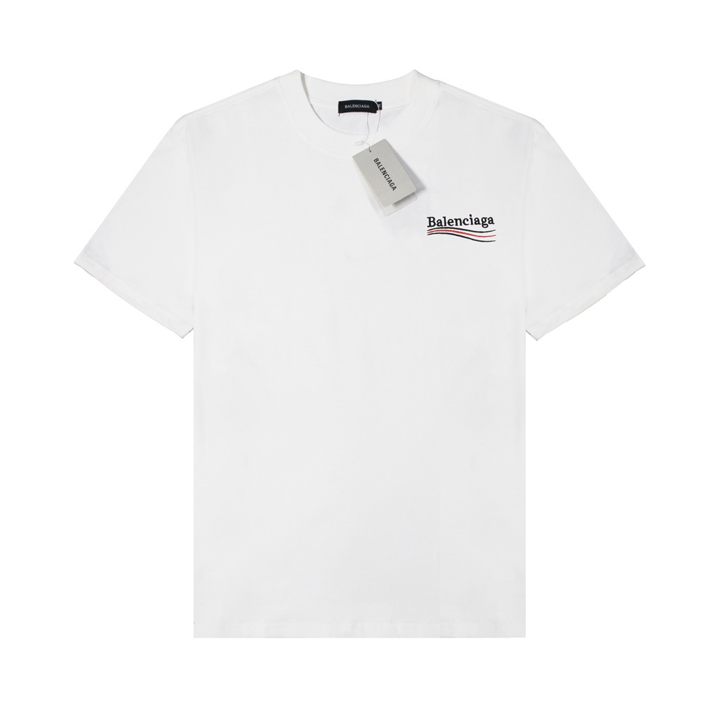 Áo Thun Balenciaga Wave Thêu Chữ Siêu Nét