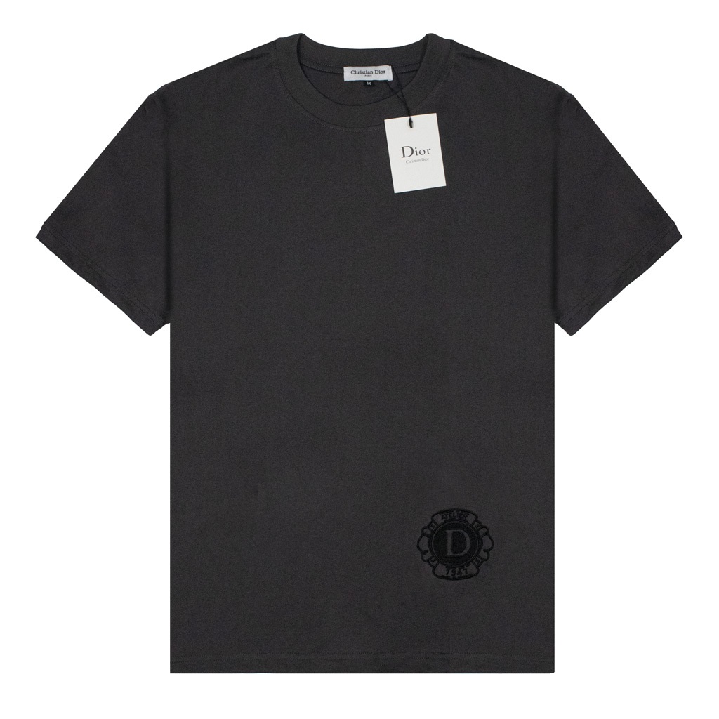 Áo Thun Christian Dior Thêu ( Only Grey )