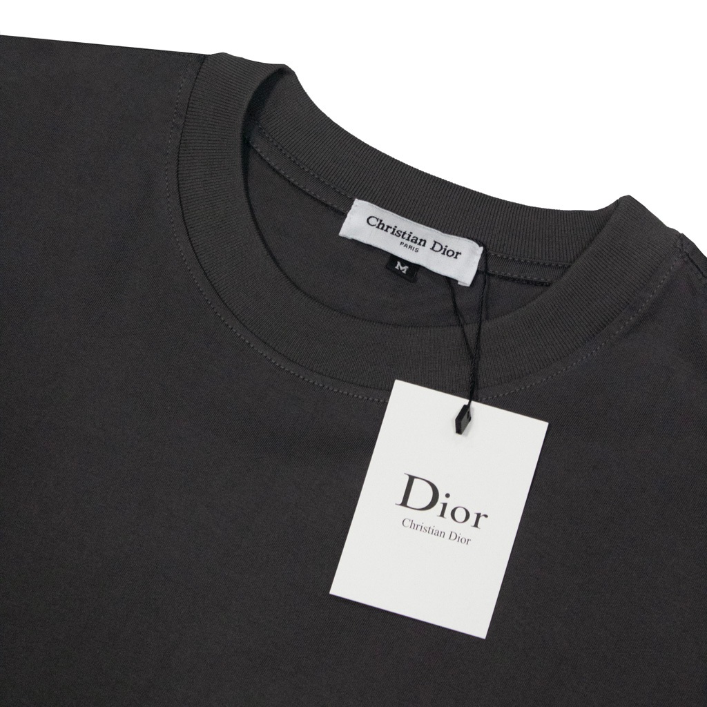 Áo Thun Christian Dior Thêu ( Only Grey )