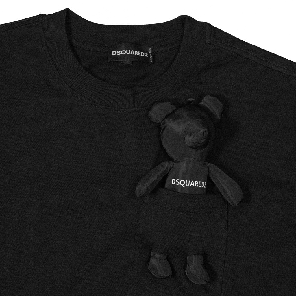 Áo Thun Gấu Dsquared2 Có Túi