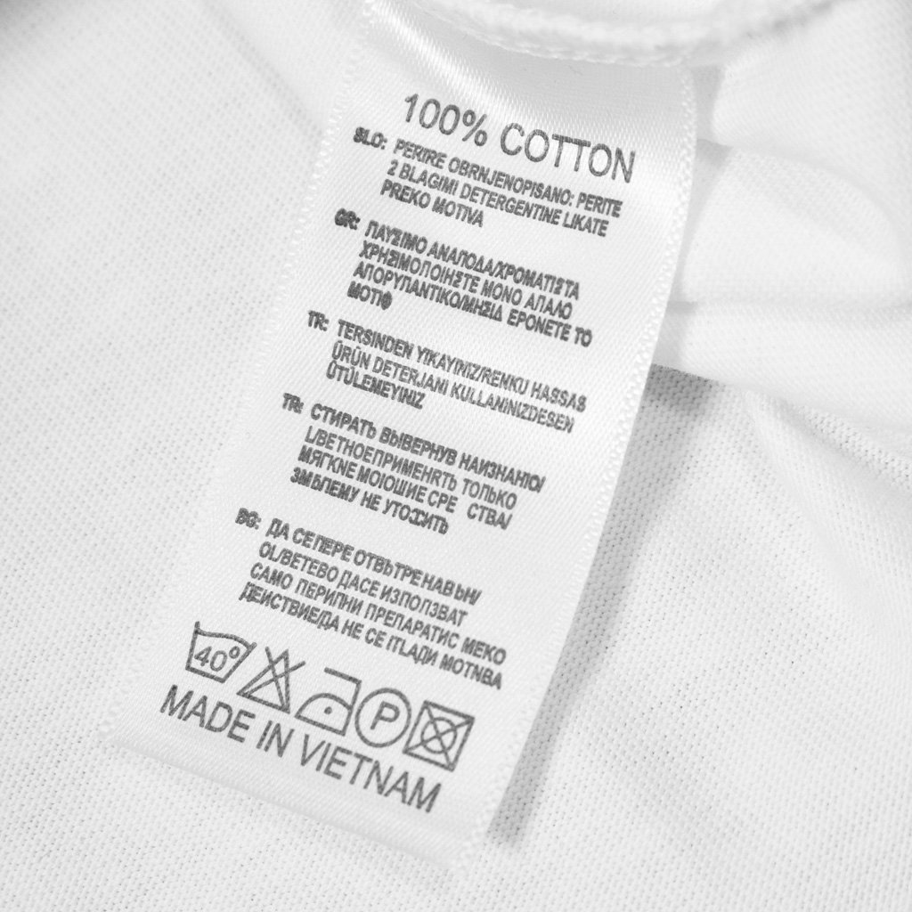 Áo Thun Celine Logo Thêu Xù Basic