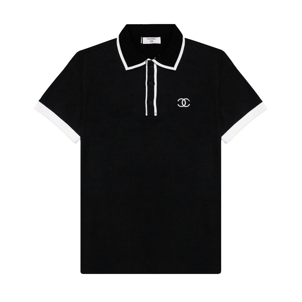 Polo Chanel Basic Phối Viền