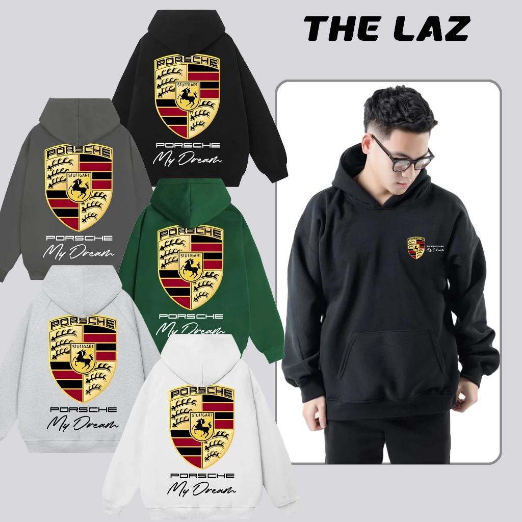 Hoodie Porsche Siêu Đẹp In Hình Siêu Nét