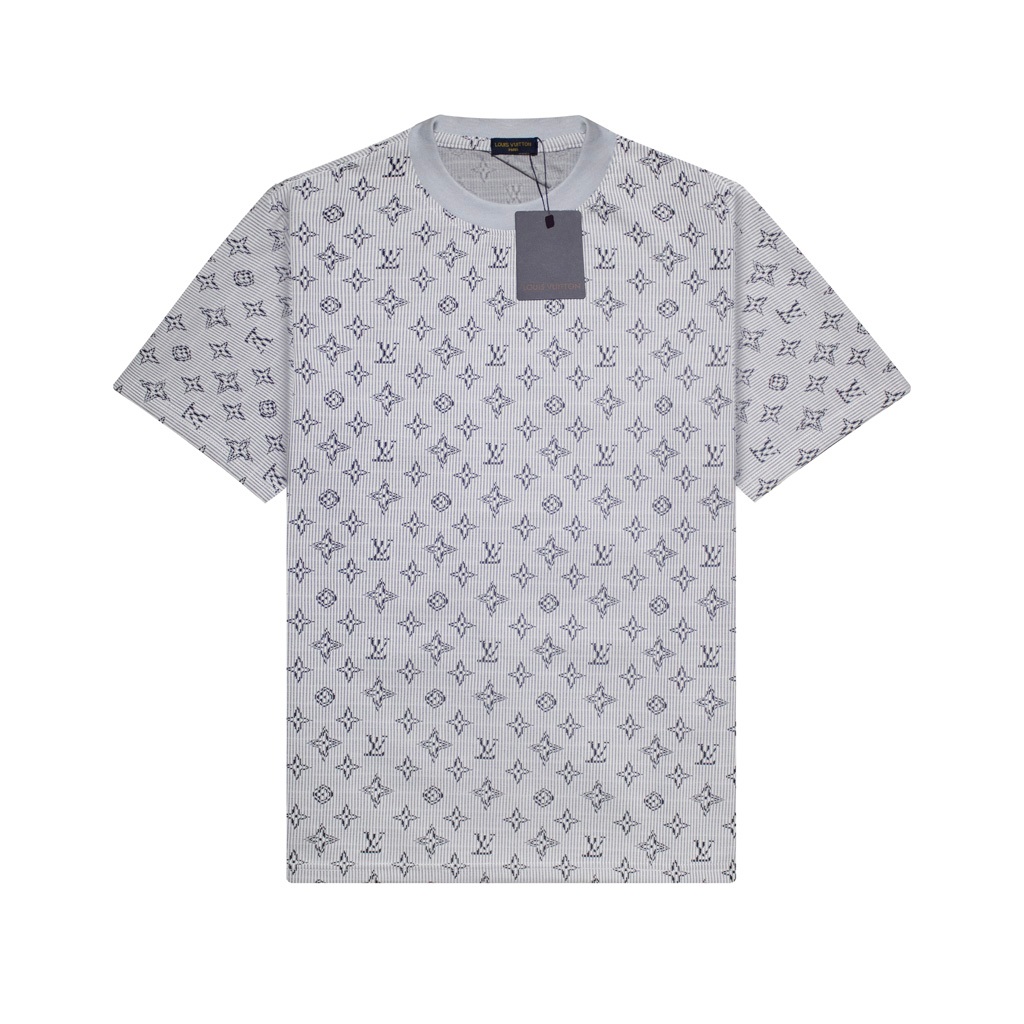 Áo Thun LV Louis Vuitton Oblique Monogram Dệt Kim