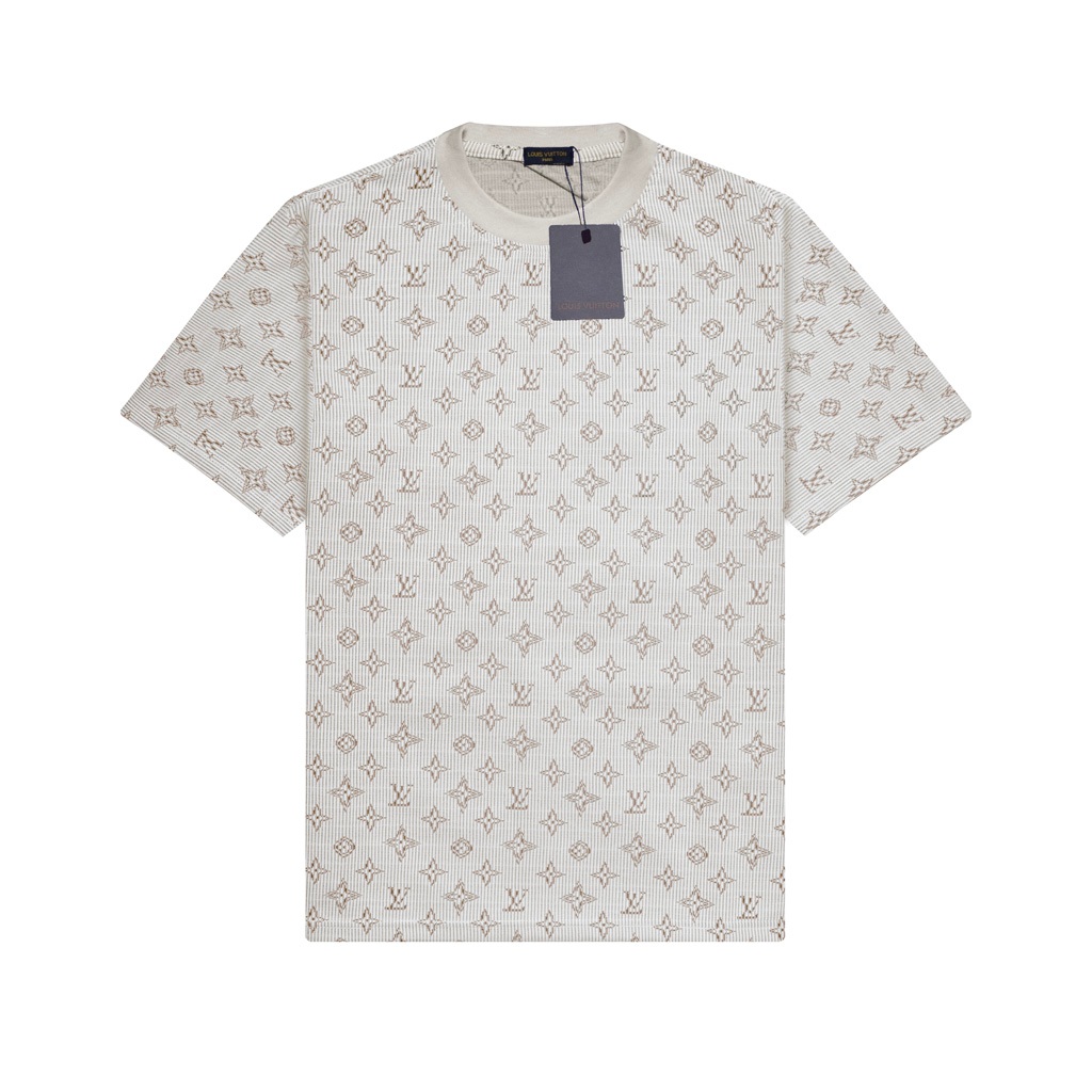 Áo Thun LV Louis Vuitton Oblique Monogram Dệt Kim
