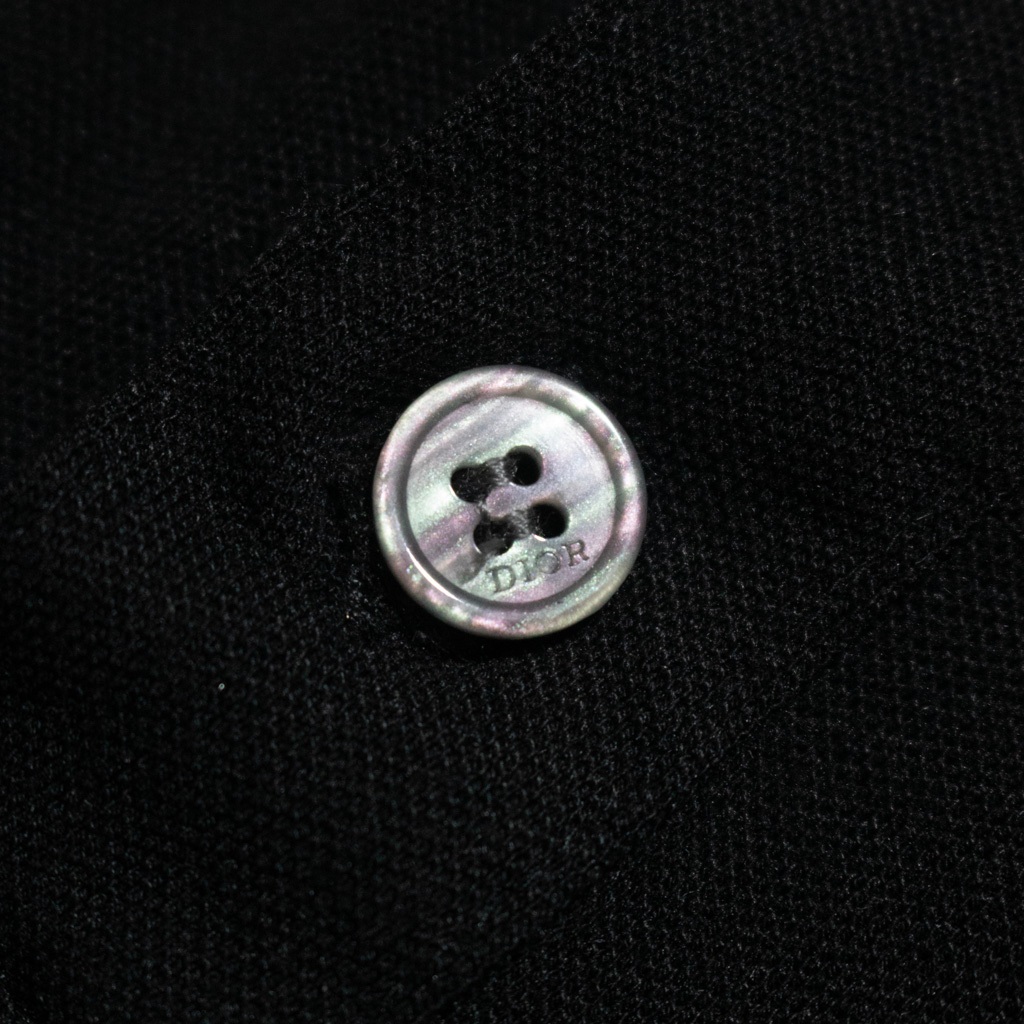 Polo Christian Dior BLACK Logo Thêu