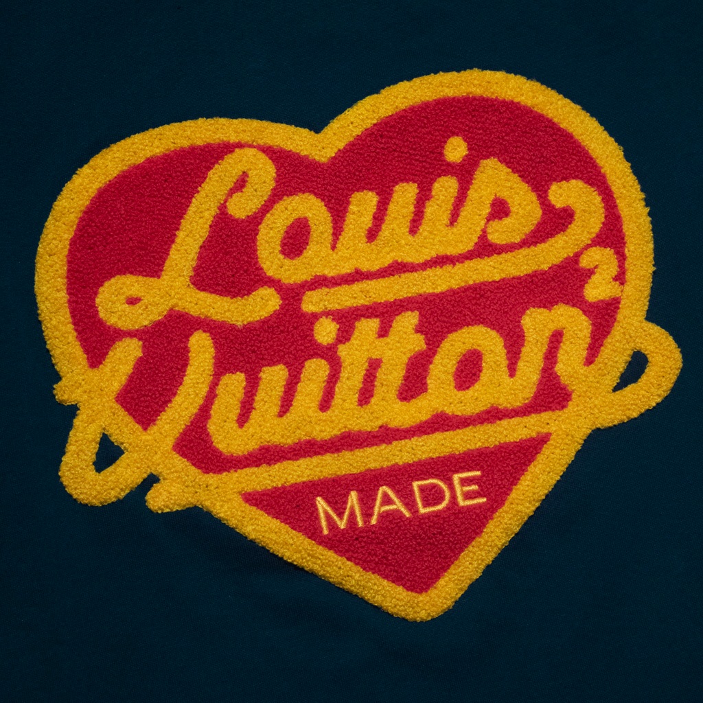 Áo Thun LV Louis Vuitton Tim Xù Made Crewneck