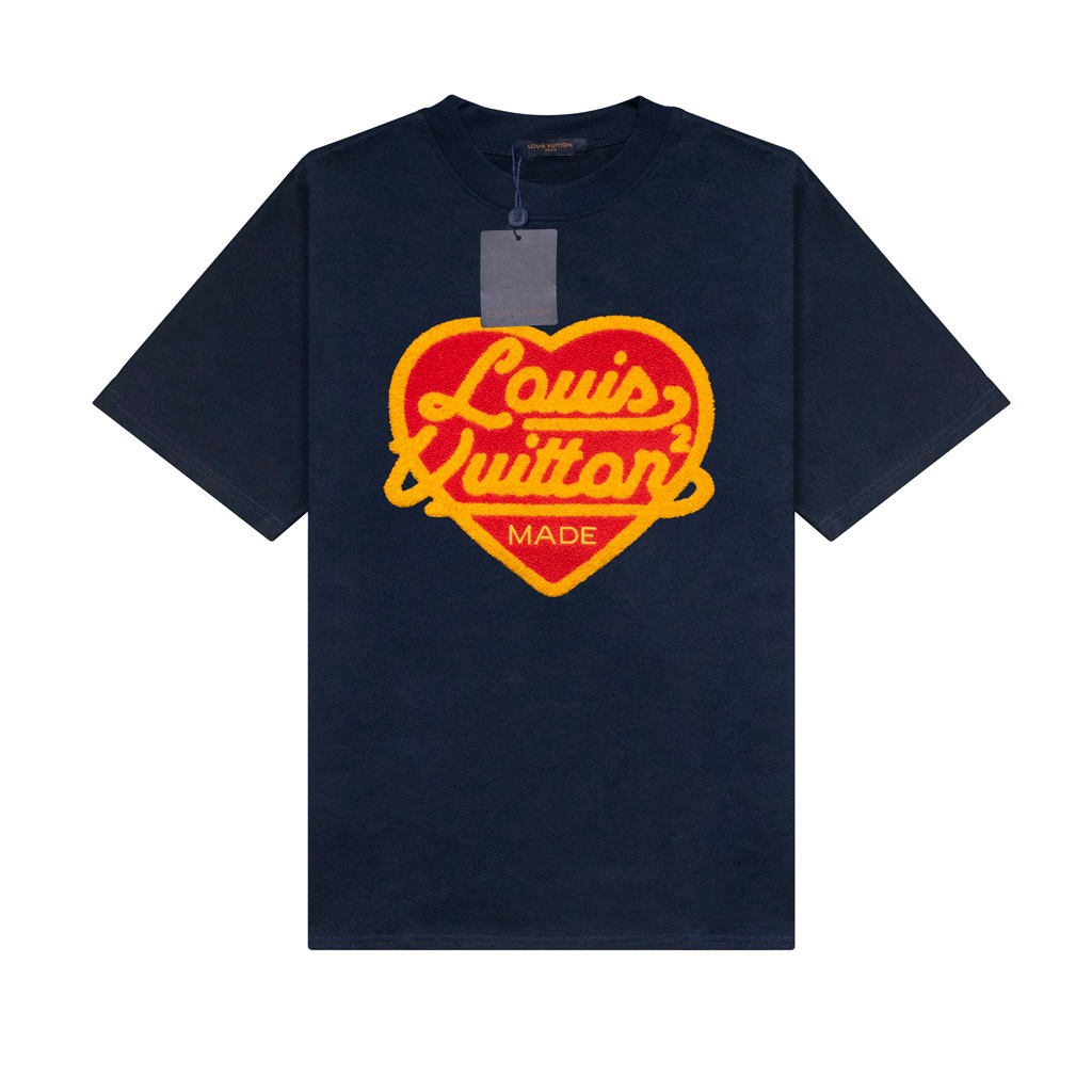 Áo Thun LV Louis Vuitton Tim Xù Made Crewneck