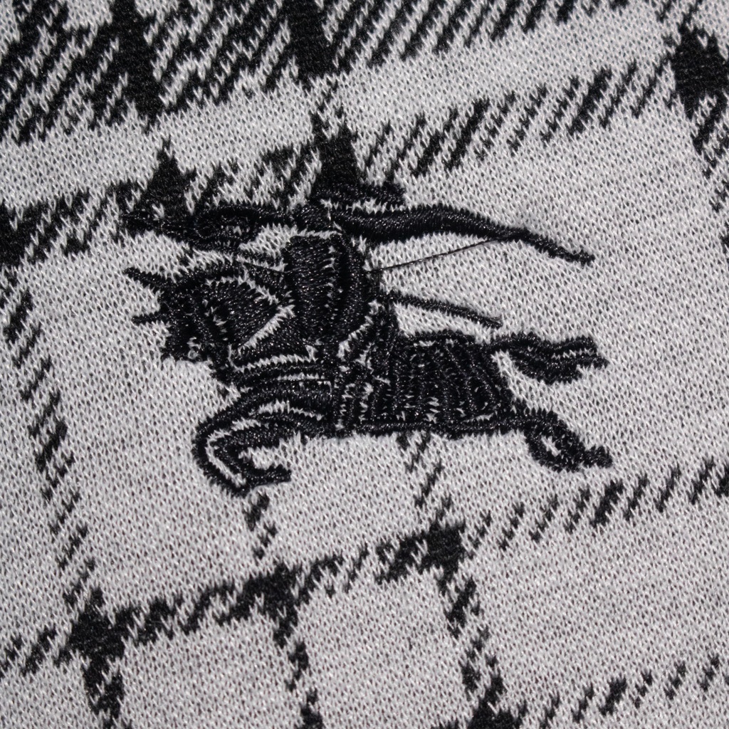 Áo Thun Burberry Kẻ Sọc Logo Horseman
