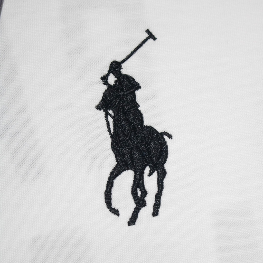 Áo Thun RalpLaurent Thêu Embroidered Letters