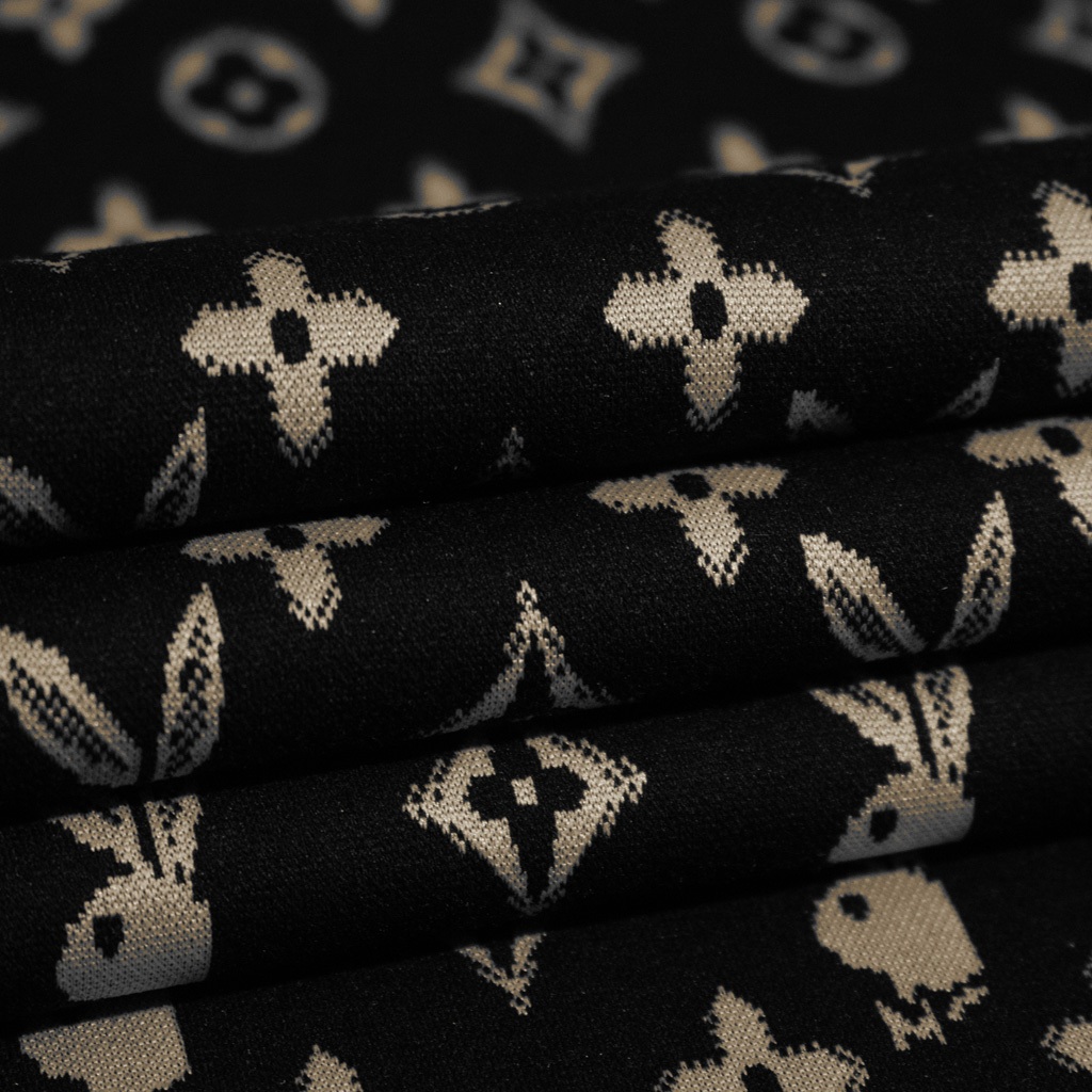 Áo thun LV Louis Vuitton Stripe Accent Monogram V2