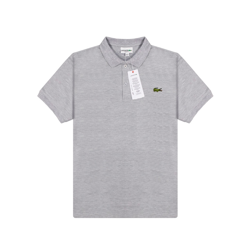 Polo Lacoste Cá Sấu Thêu Logo Siêu Nét