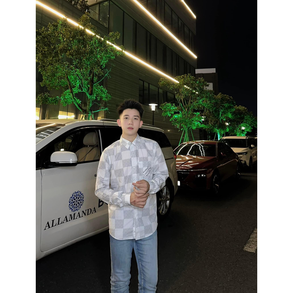 Áo Sơ Mi LV Louis Vuitton Damier