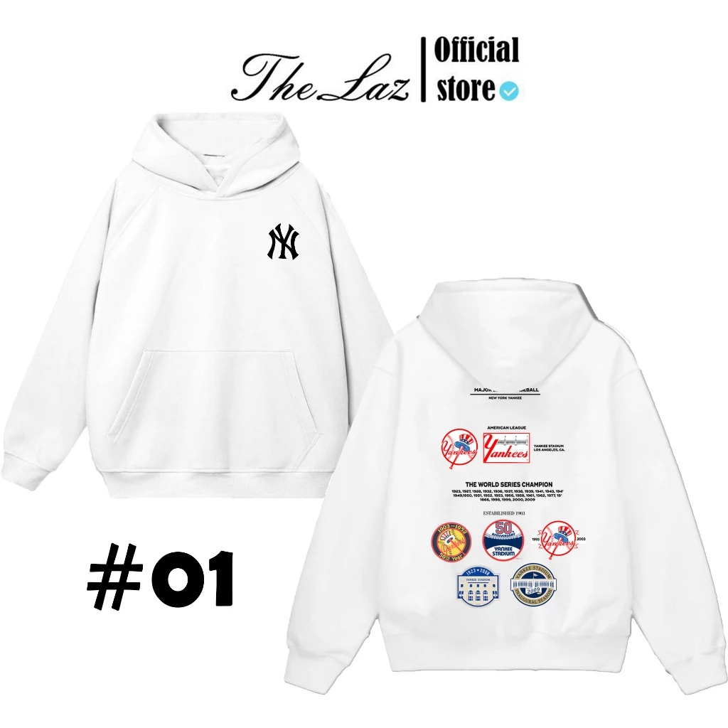 Áo Hoodie MLB NY Tổng Hợp Nhiều Mẫu Siêu Đẹp