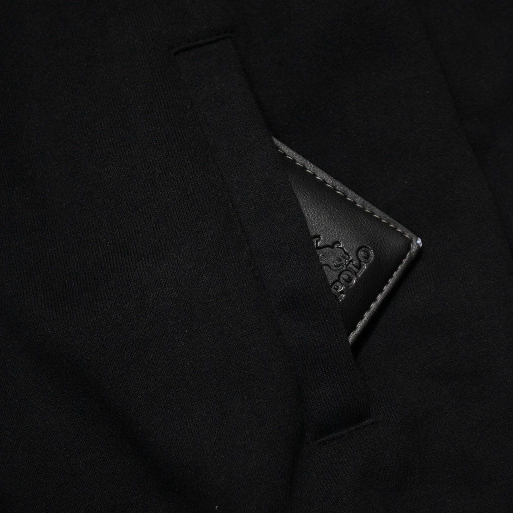 Bomber Zip Ralp Laurent Thêu Logo Basic