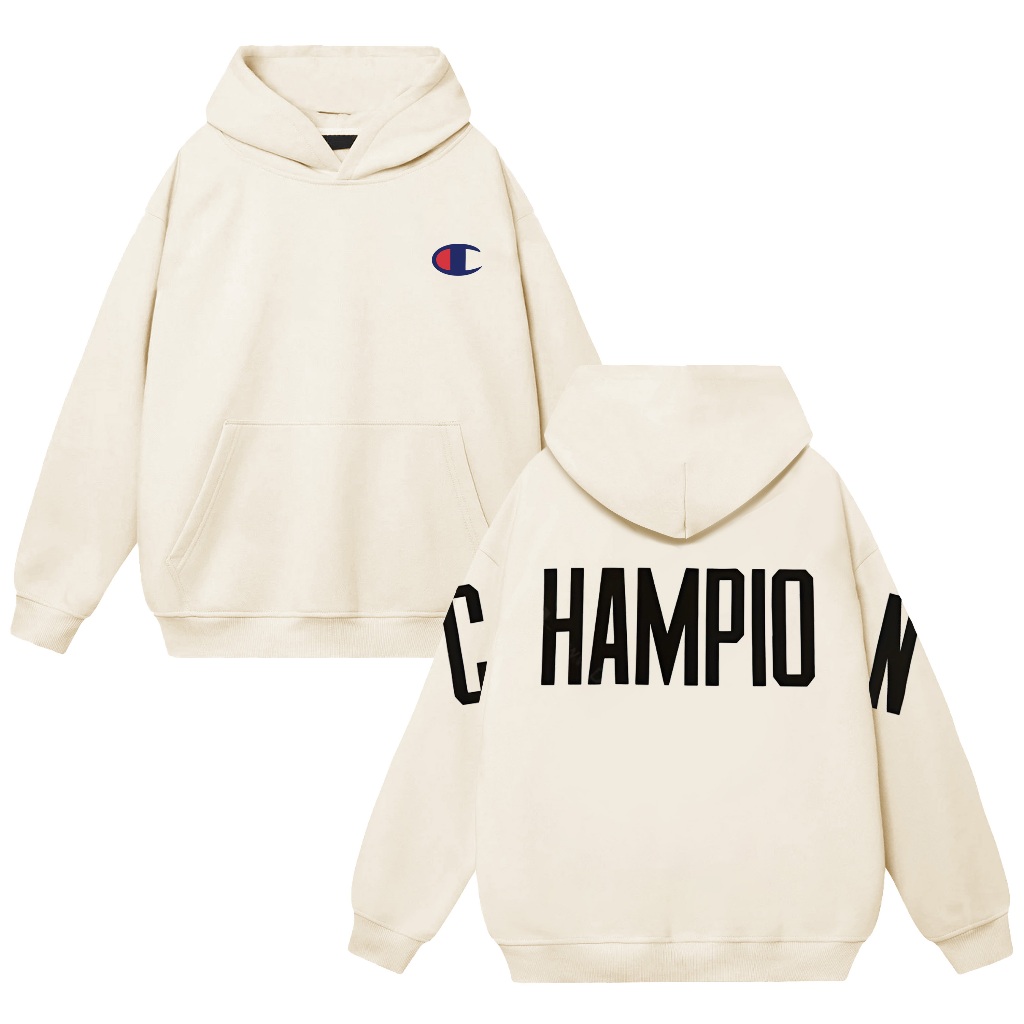 Hoodie Champion In Hình Siêu Chất Rõ Nét