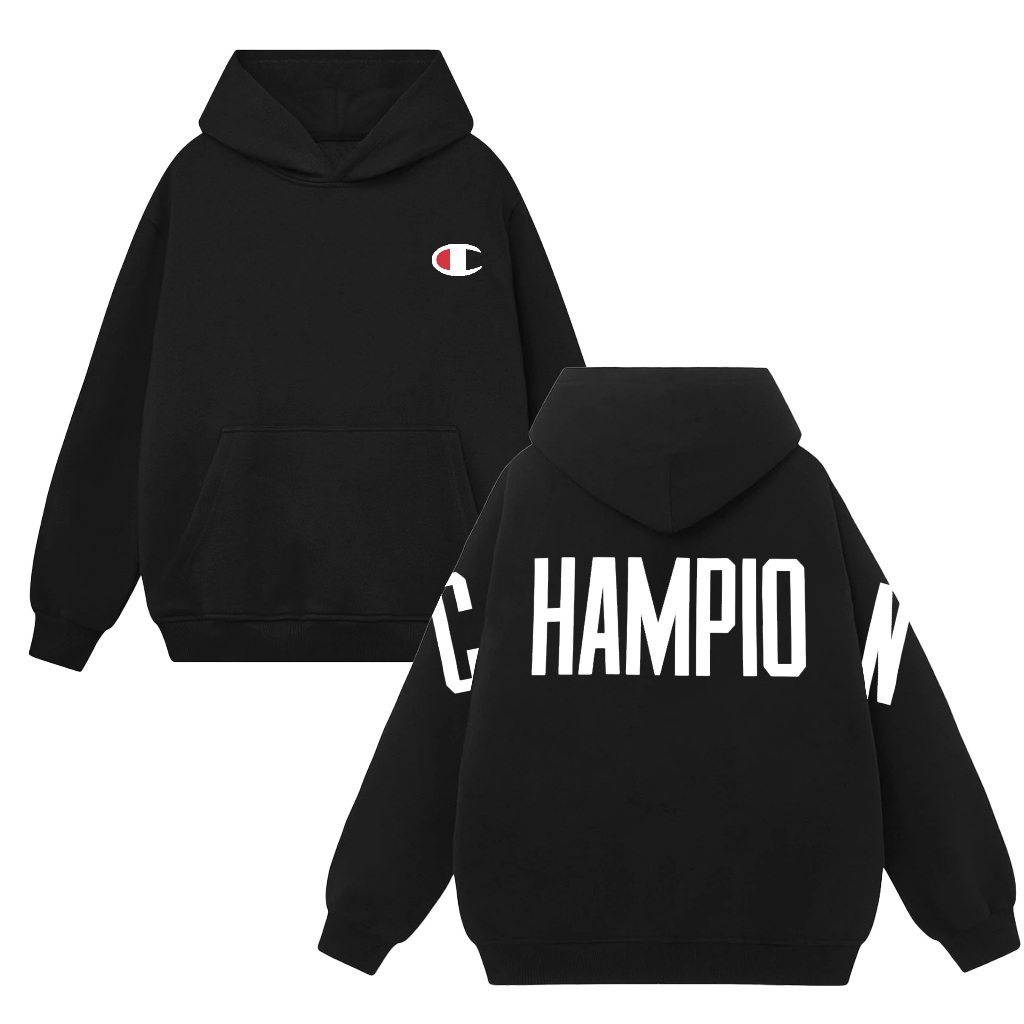 Hoodie Champion In Hình Siêu Chất Rõ Nét