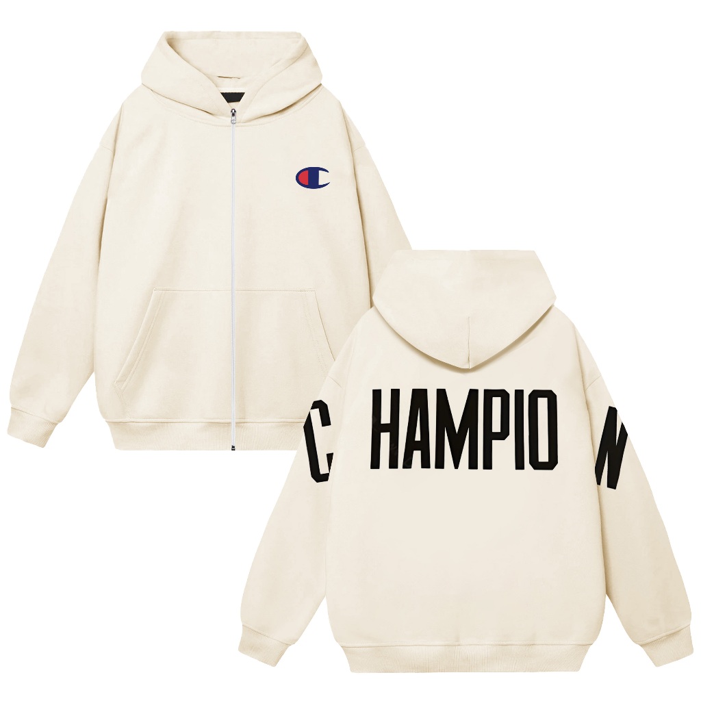 Hoodie Champion In Hình Siêu Chất Rõ Nét