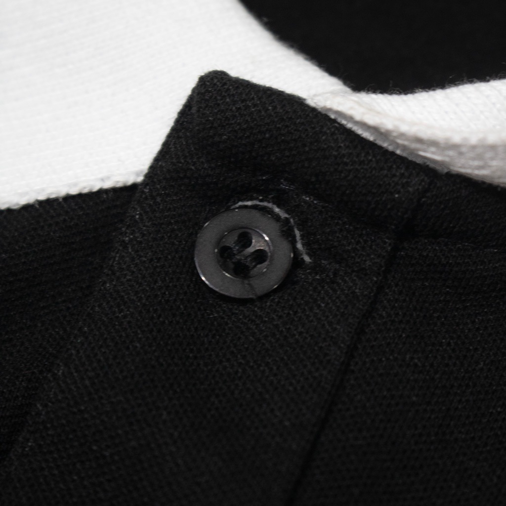 Polo Dolce V-Line Thêu Cổ