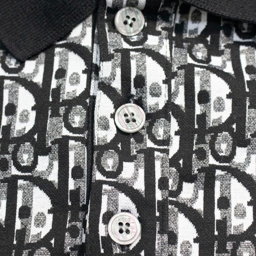 Polo Dior Monogram Black Collar