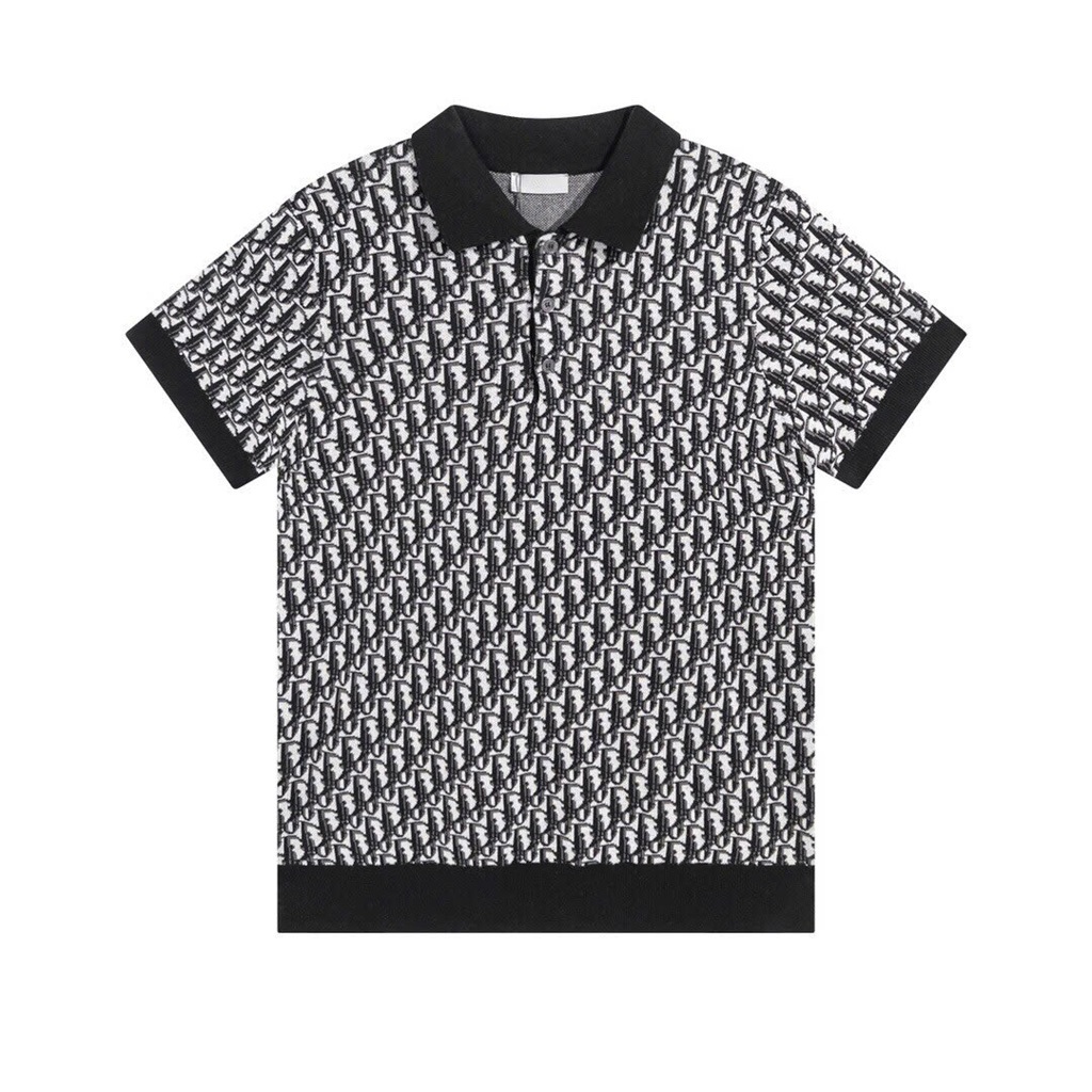 Polo Dior Monogram Black Collar