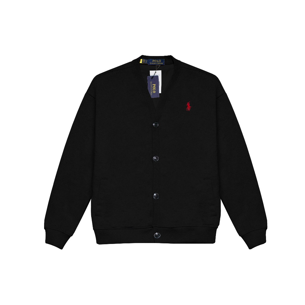 Cardigan Ralp Laurent Nỉ Chân Cua Basic